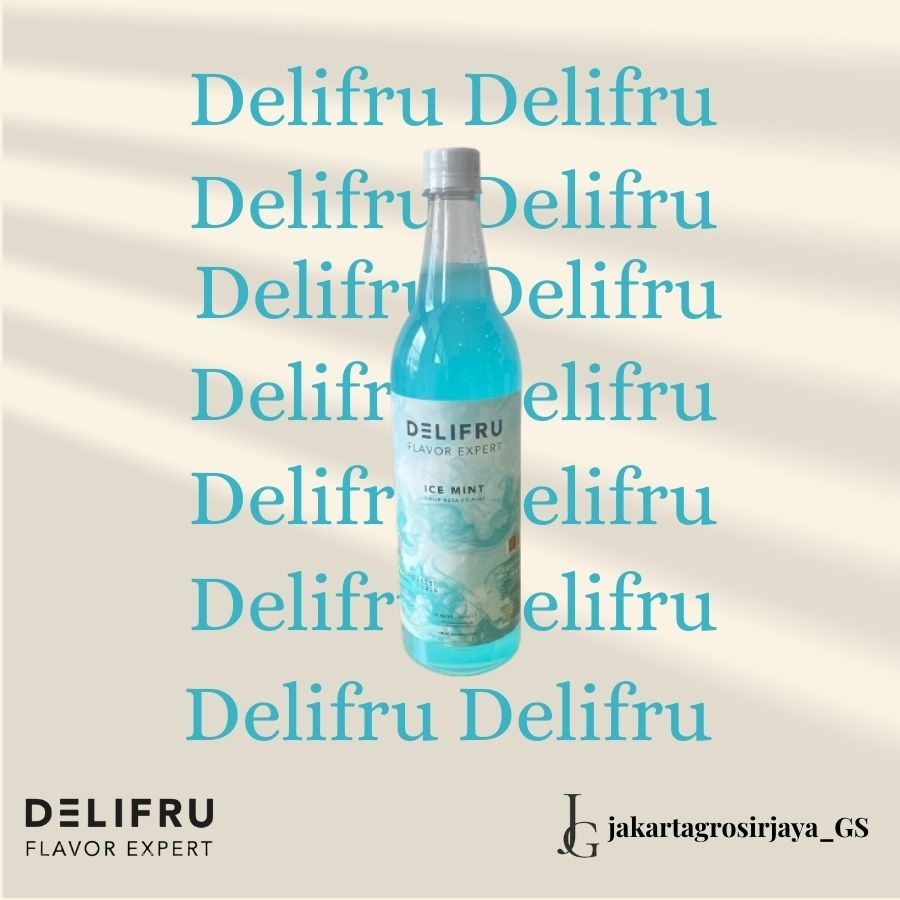 

Delifru Syrup Ice Mint 1 Liter - Sirup Ice Mint