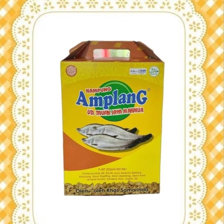 

KAMPUNG AMPLANG UD TAUFIK JAYA MAKMUR (OLEH OLEH KHAS SAMARINDA) RENYAH