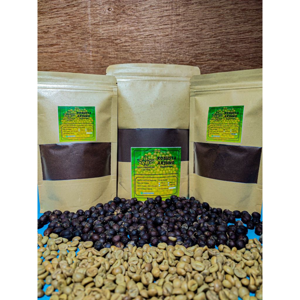 

200 GRAM KOPI ROBUSTA ARJUNO PREMIUM COFFEE