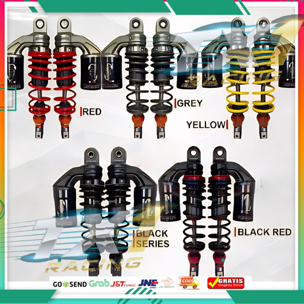 Shock belakang klik rebound preload KTC Onyx aerox nmax pcx foxr skywave