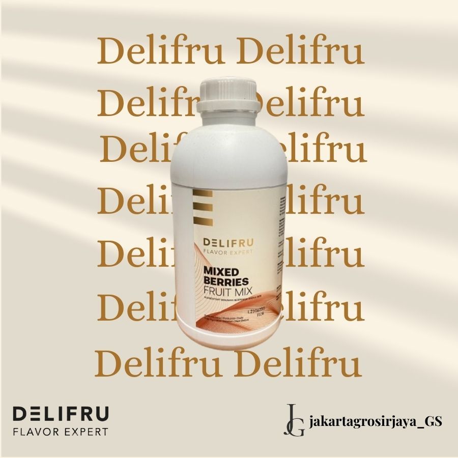 

Delifru Mixed Berries Fruit Mix Puree - Puree Mix Berries 1 Kg