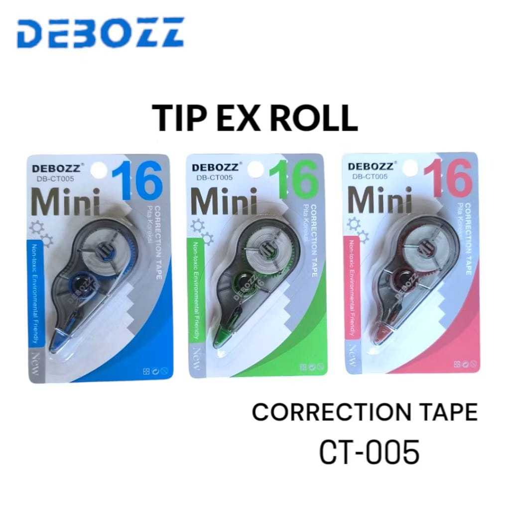 

CORRECTION TAPE DEBOZZ MINI CT-005