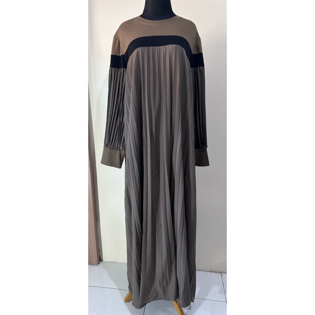 Dress Plisket/Dress Premium Bangkok/Dress Bangkok/Terusan Premium Bangkok/Tunik Bangkok/Dress Hijab/