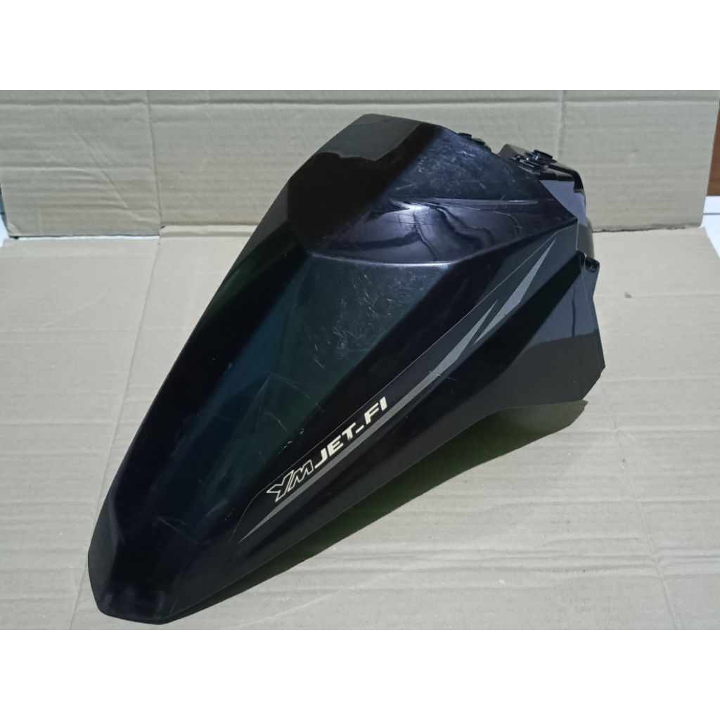 SPAKBOR SLEBOR DEPAN X-Ride X ride 115 HITAM copotan