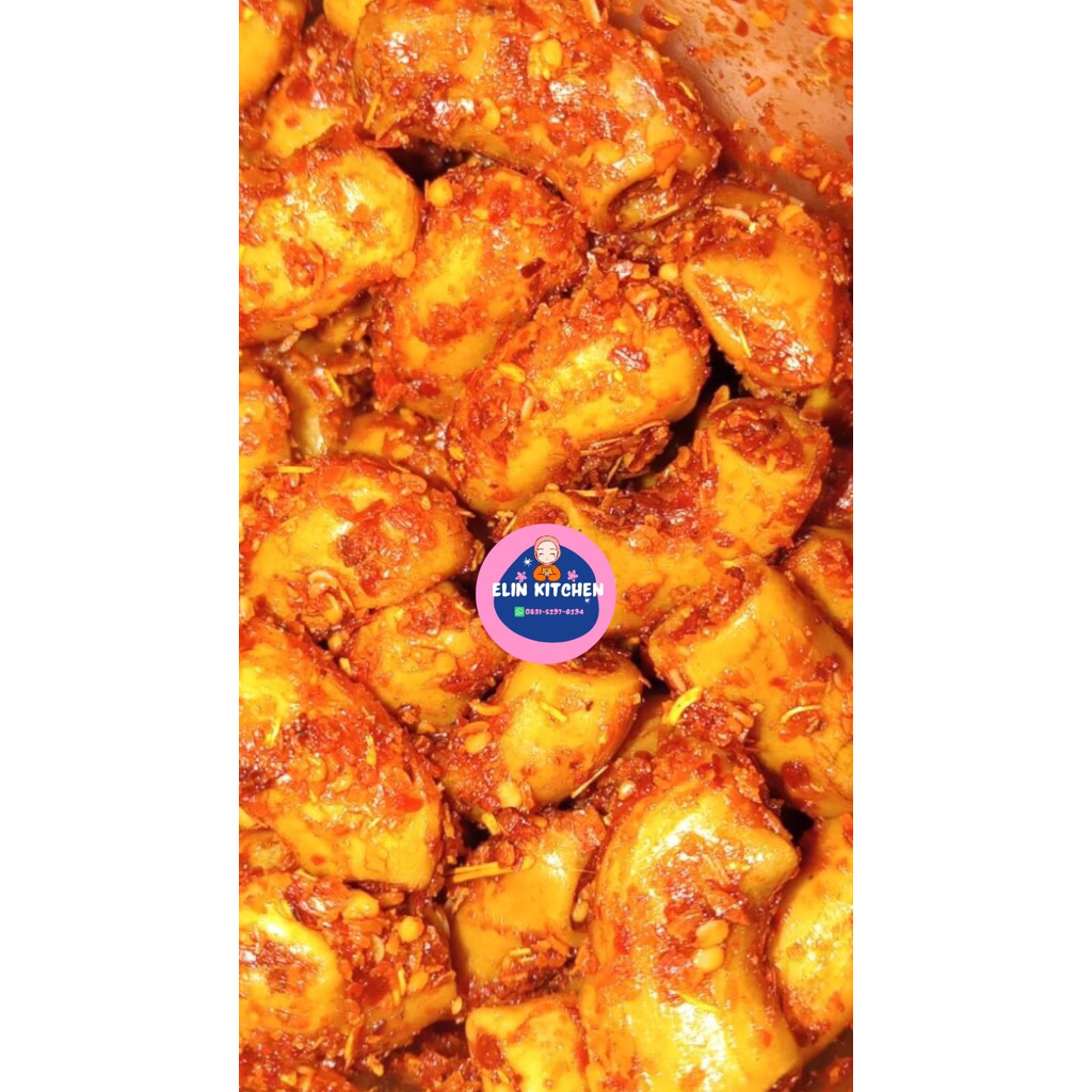 

makaroni bantet renyah pedas daun jeruk