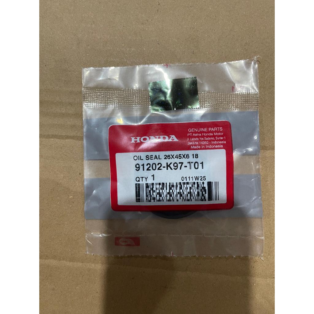 91202 K97 T01 Oil Seal 26x45x6 Honda PCX 150 K97