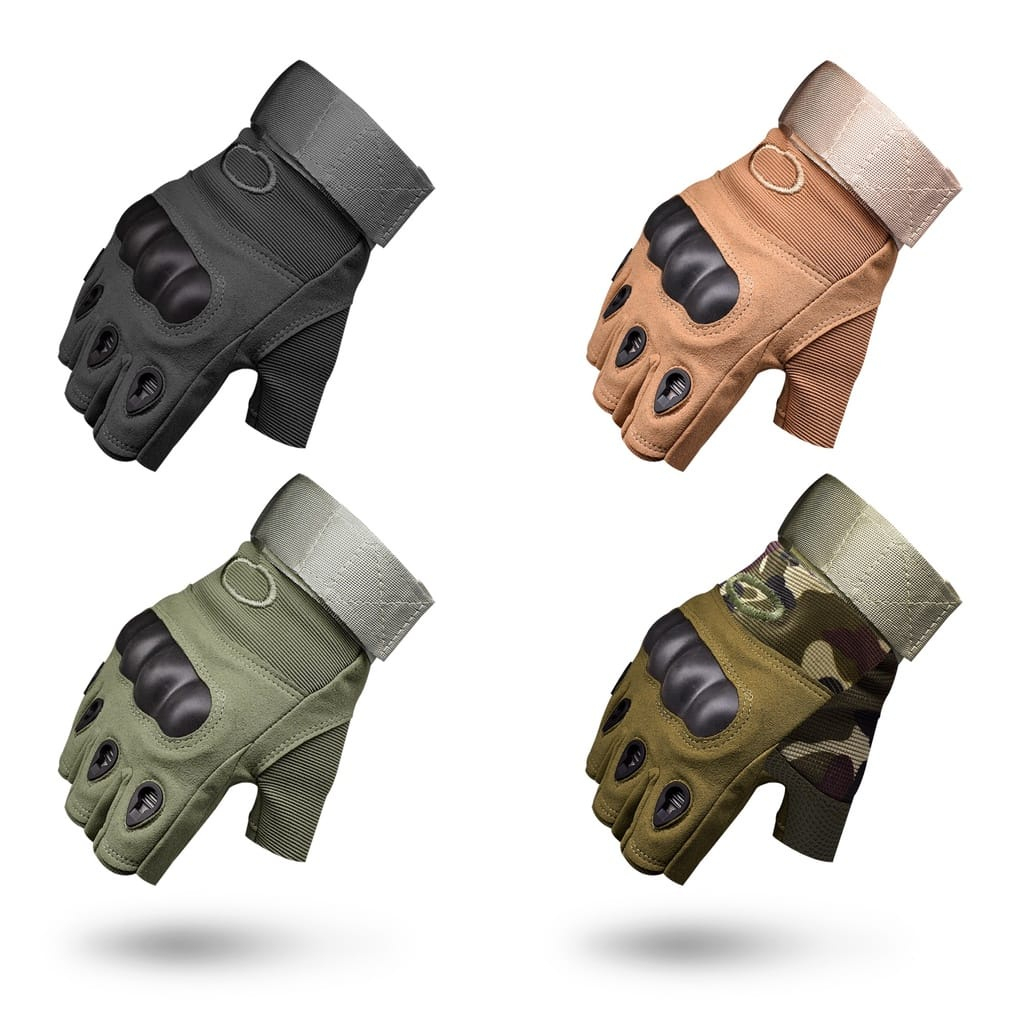 SARUNG TANGAN TACTICAL HALF FINGER FULL FINGER / TACTICAL ARMY / SARUNG TANGAN BATOK - ST-4
