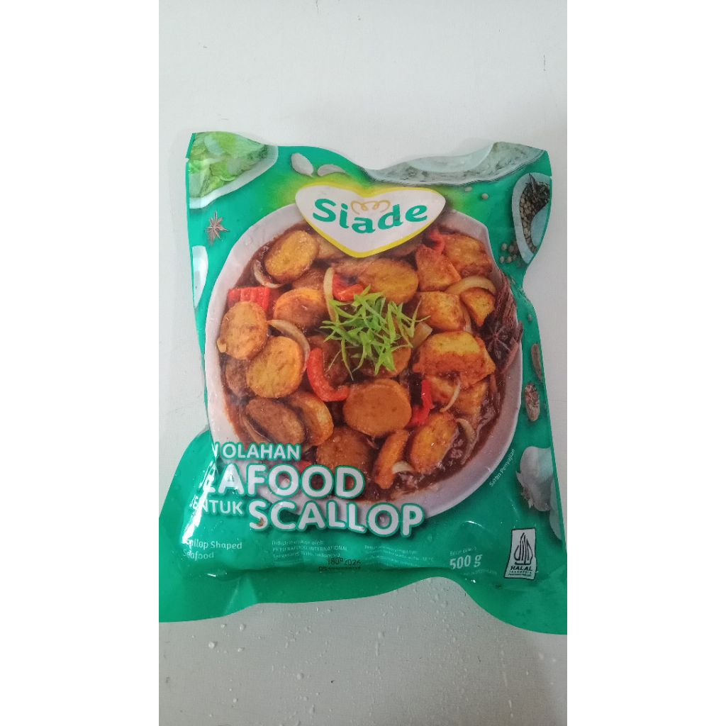 

SIADE SEAFOOD SCALLOP 500 GRAM