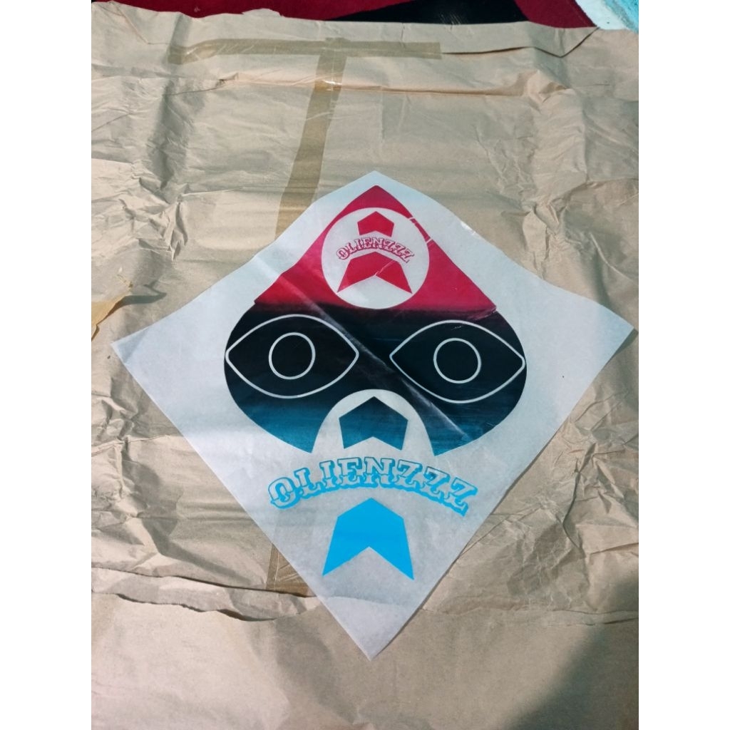 kertas layangan minyak putih 50 lembar 18 gsm