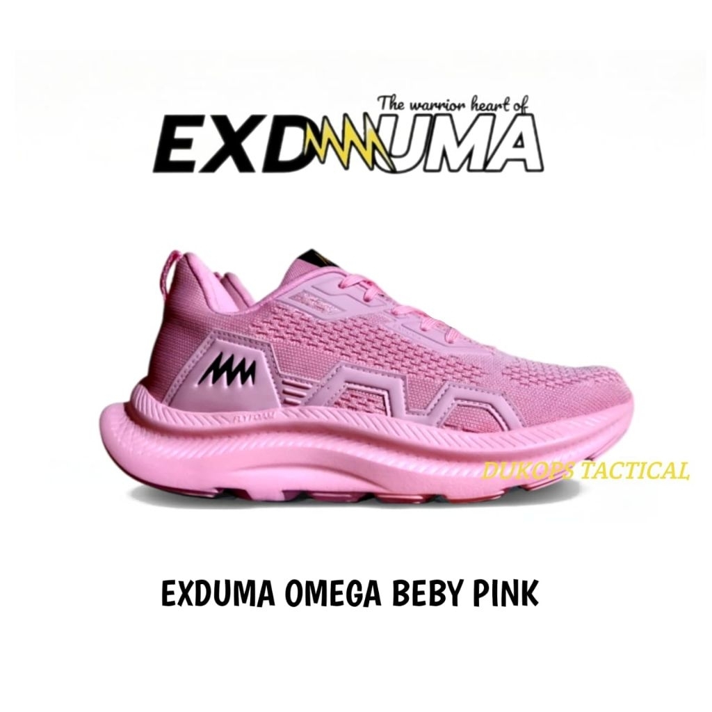 SEPATU EXDUMA OMEGA BEBY PINK/SEPATU WANITA KEKINIAN/SEPATU OLAH RAGA WANITA OUTDOOR 2025