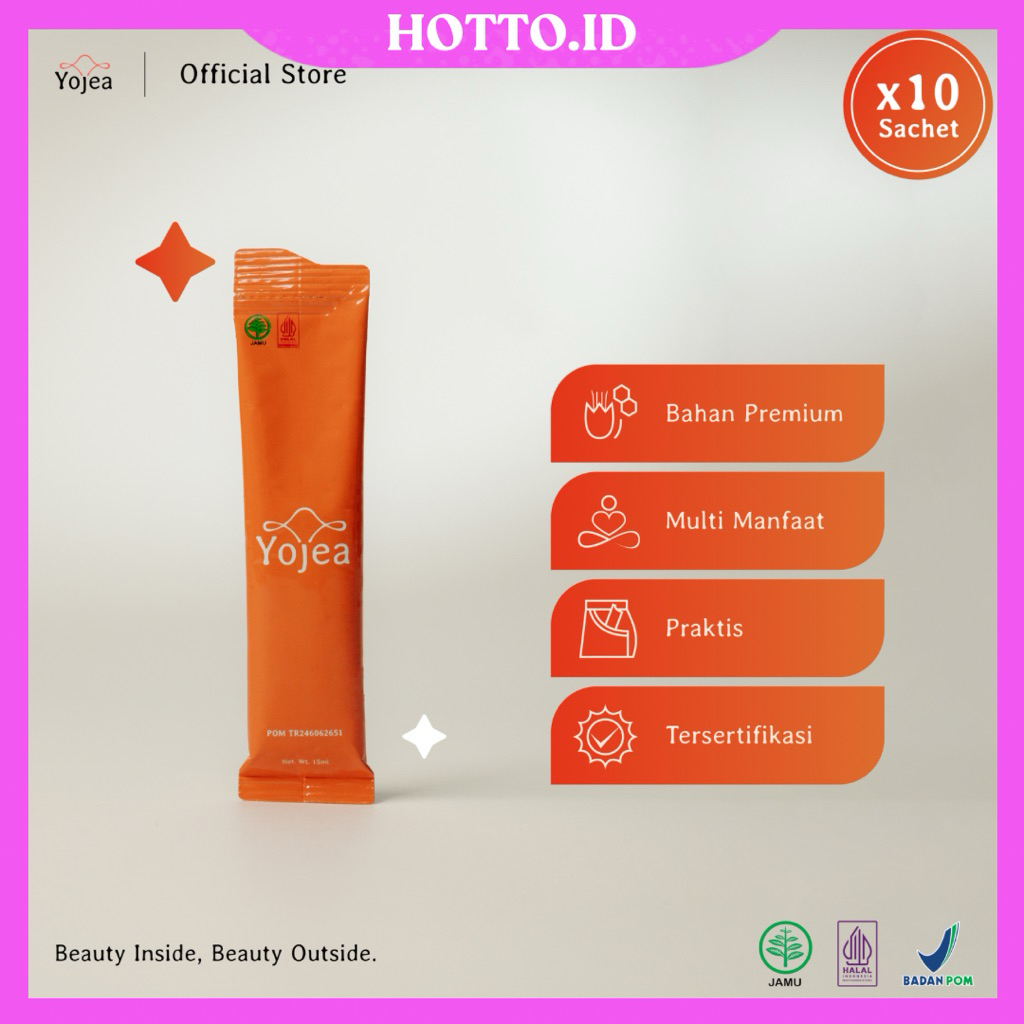 

YOJEA Minuman Herbal Kewanitaan isi 10 Sachets