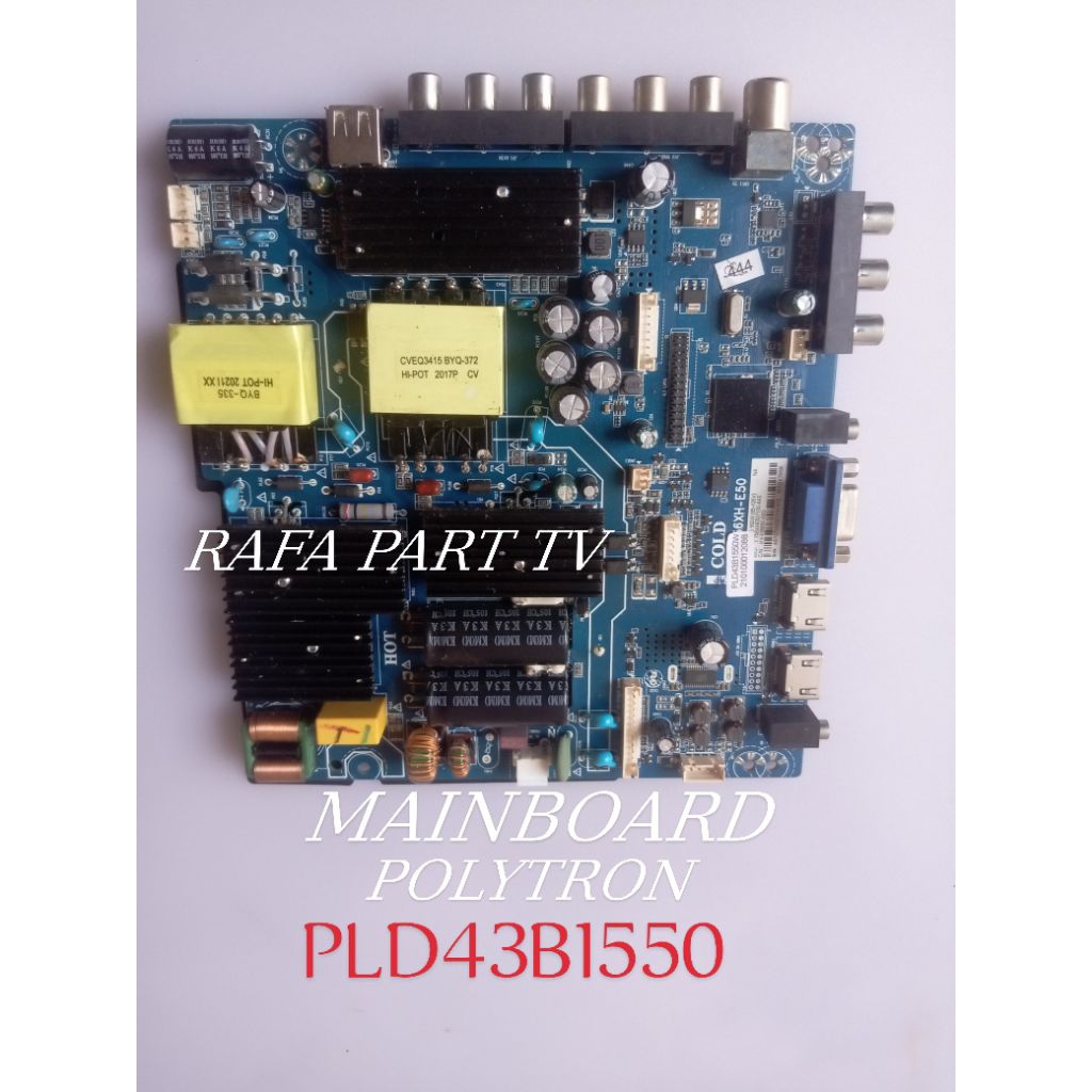 MB MAINBOARD TV POLYTRON PLD43B1550/PLD43B155