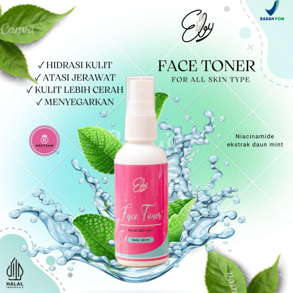 TONER EBY BY ELIZABEAUTY BPOM