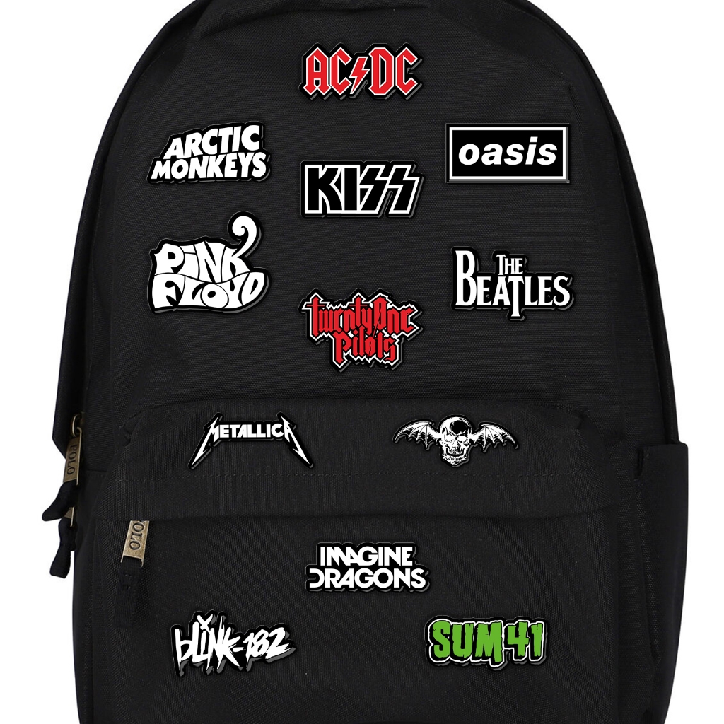 Band Acrylic Pin Enamel Pin Style Aksesoris Tas Jacket Bros Enamel Pin untuk Tas dan Jaket