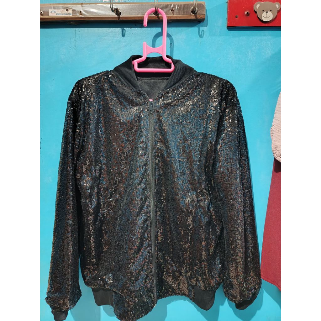 Jaket/Blazer Sequin(blink")Wanita