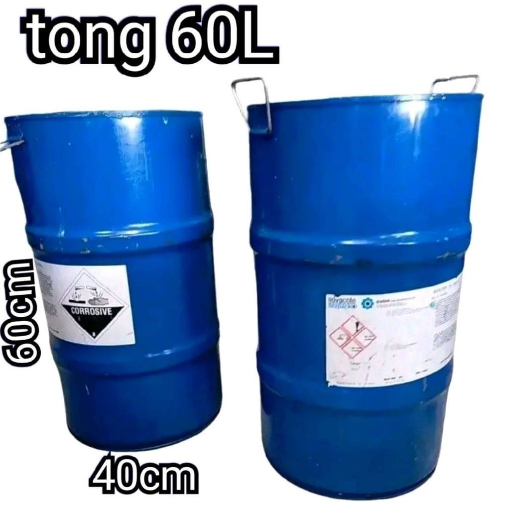 drum besi 60liter.tong bensin 60liter.drum 60L.bersih tebal siap pakai.