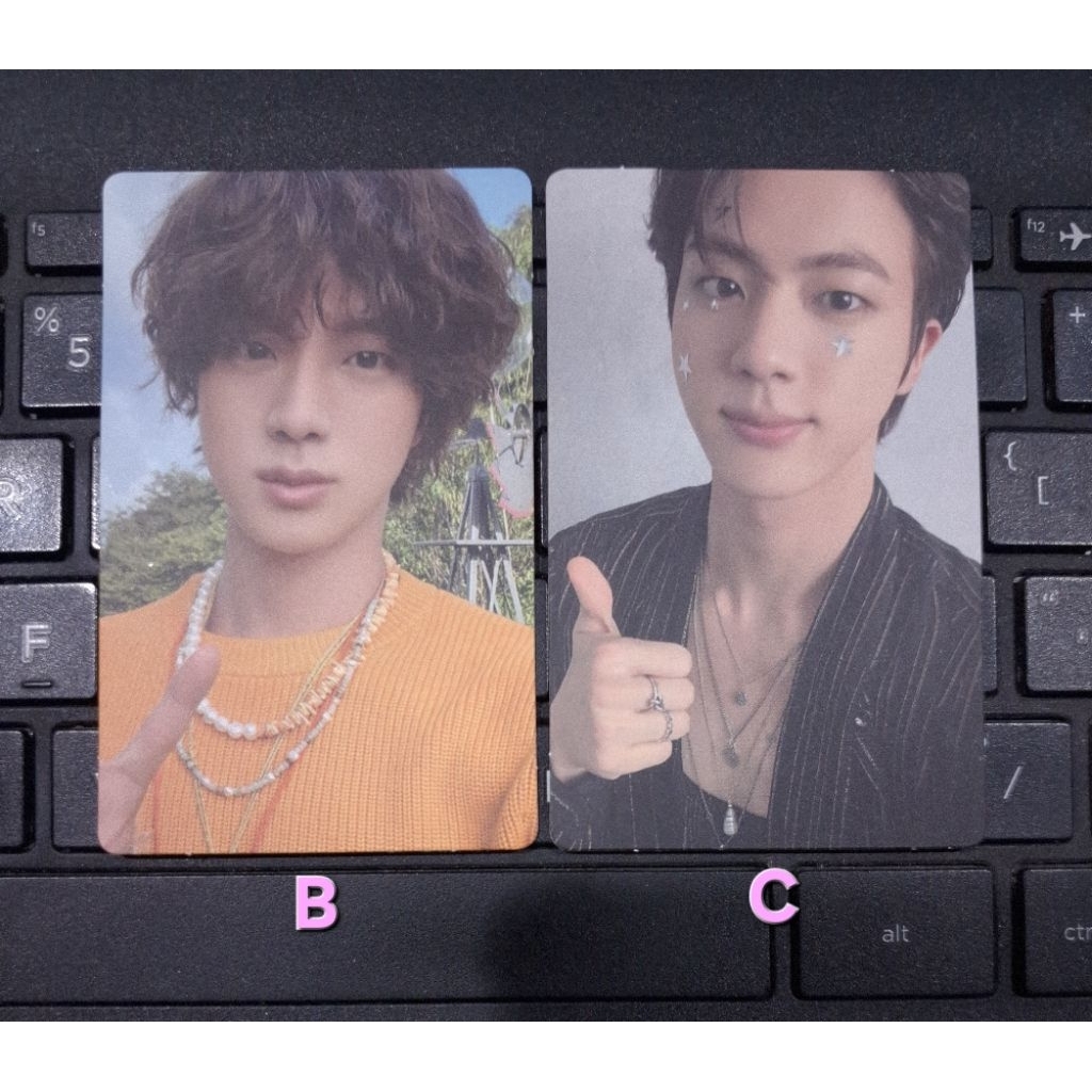 Official PC Photocard Album The Astronaut BTS Jin Seokjin