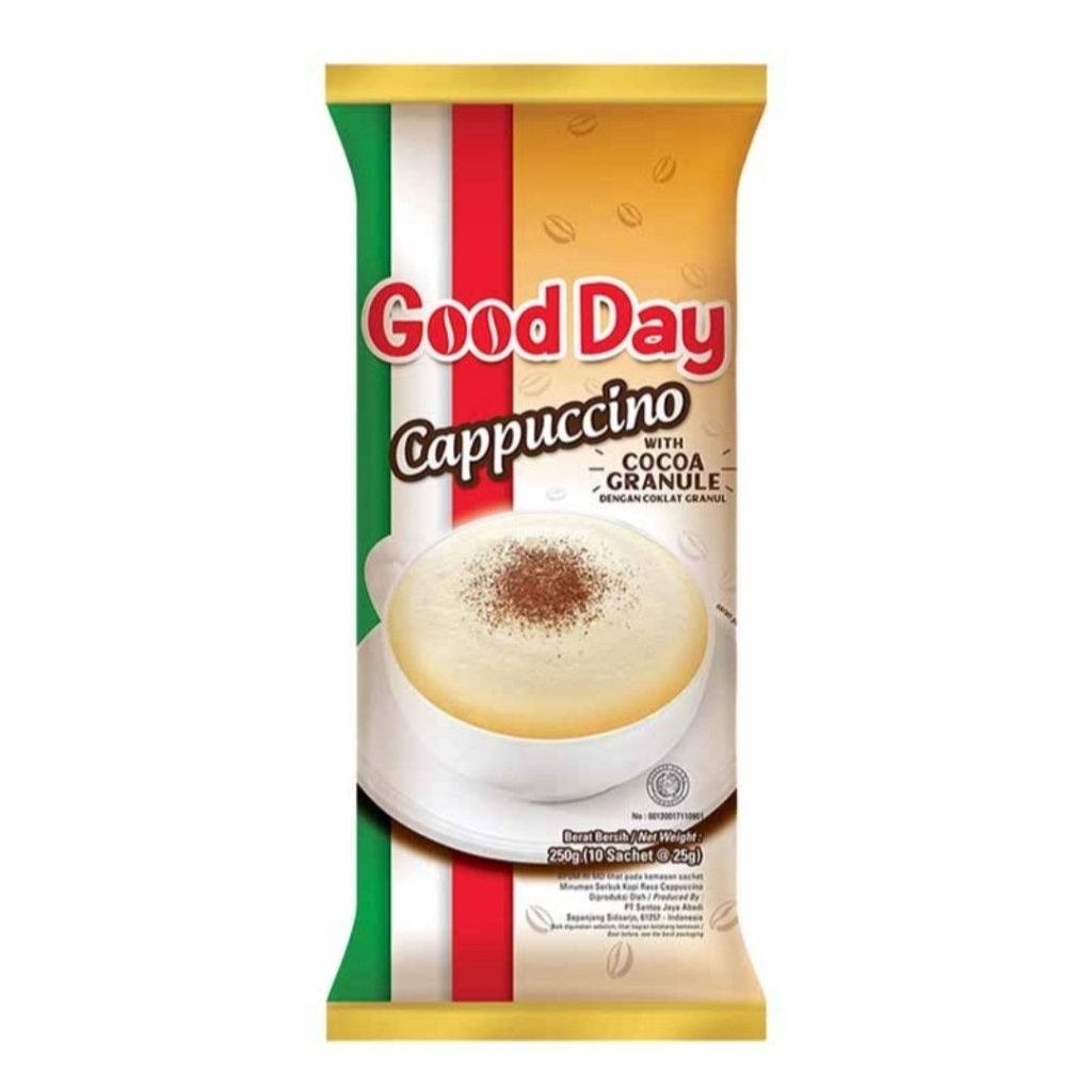 

Good day Kopi instan Cappucino 10pcs x 25 gr