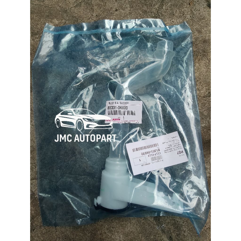 selang inlet leher tabung wiper Innova reborn original Toyota
