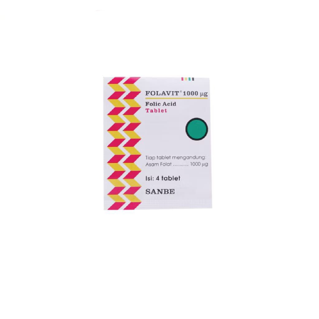 FOLAVIT 1000mg 1strip