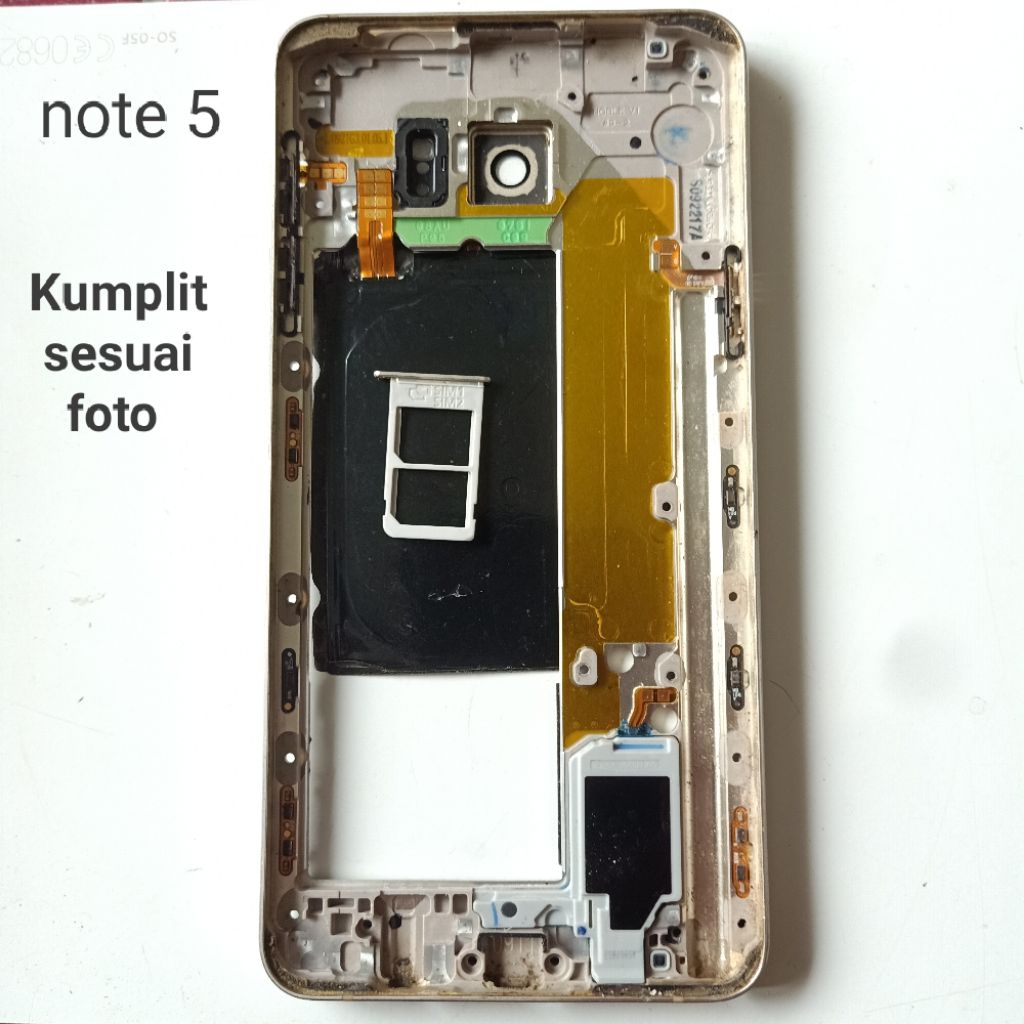 Bazel tulang tengah kumplit Samsung note 5 N920 Bekas Copotan Sesuai gambar masih mulus