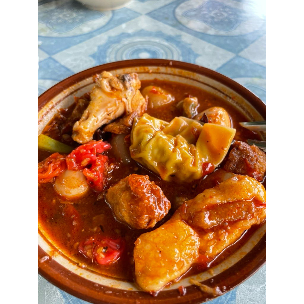 

seblak instan teh dini