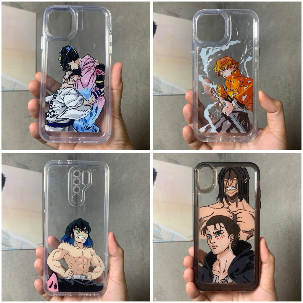 CUSTOM CASE PAINTING ANIME/KARTUN/2D