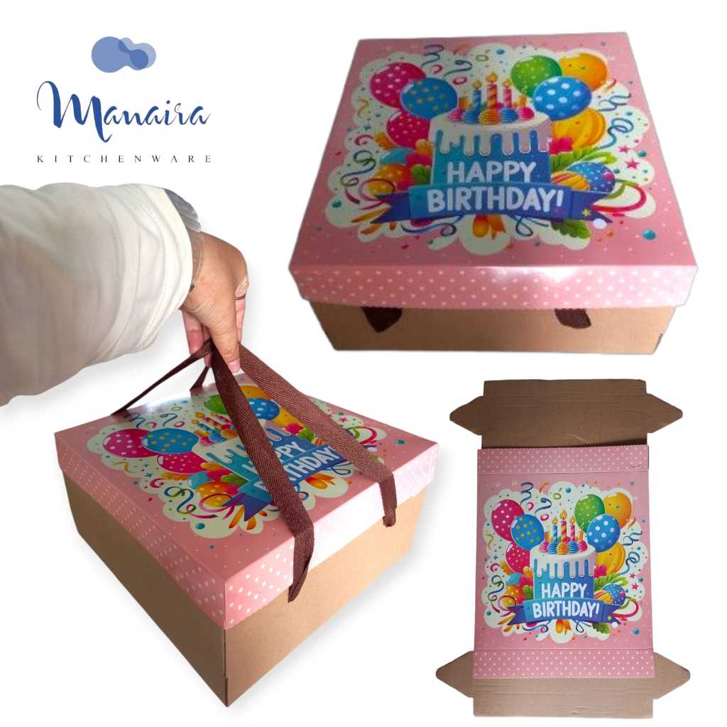 

Box Kue| Kotak Kue| Box Kue Tart| Box Kue Ulang Tahun| Box Glamour 26x26