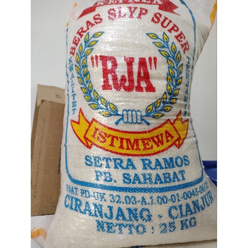 

BERAS RJA KEPALA SETRA RAMOS CIANJUR 25 KG
