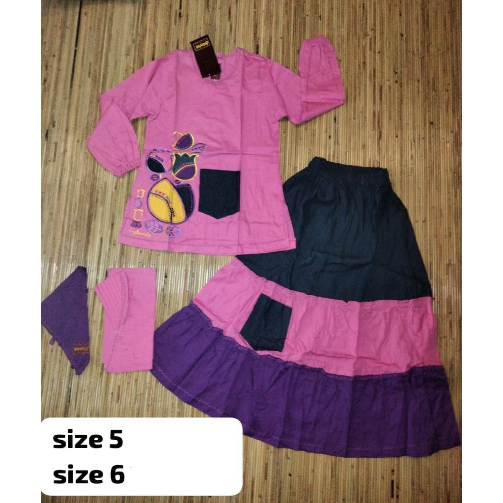 CUCI GUDANG Gamis Dannis size 5