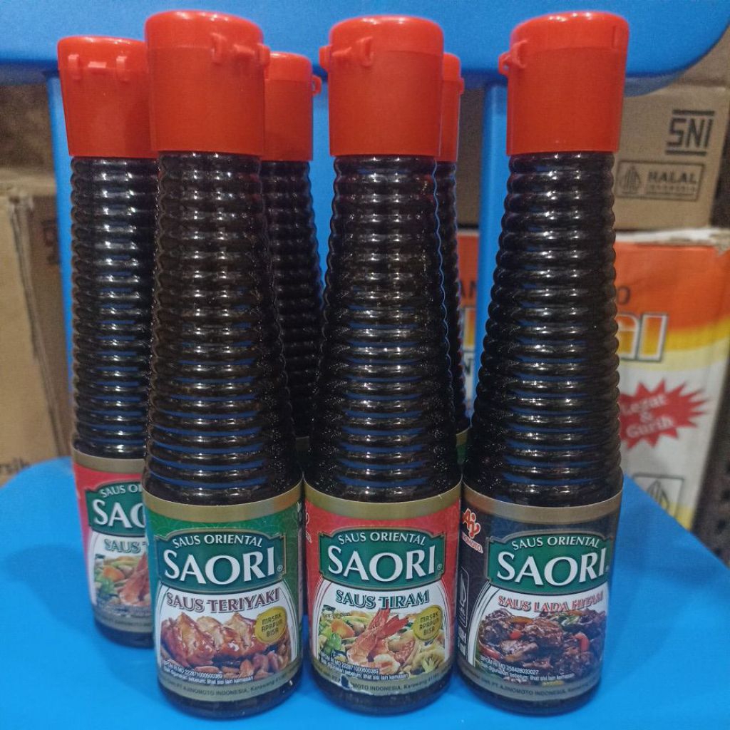 

Saori Saus Tiram Botol 133ml
