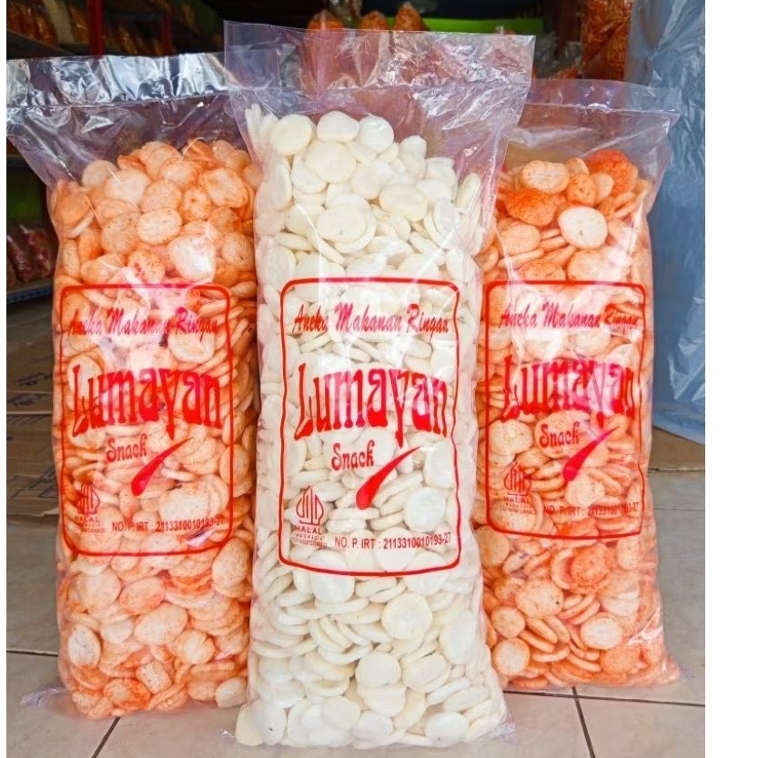 1BALL KERUPUK KEMPLANG/KERUPUK KEMPLANG MINI / KERUPUK KEMPLANG UDANG/ KERUPUK KEMPLANG MINI PALEMBA