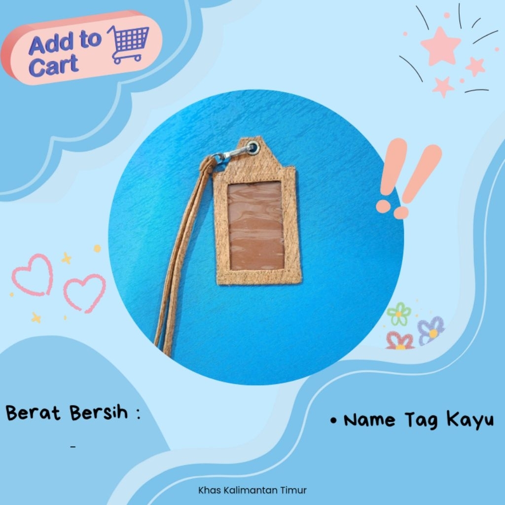 

NAME TAG KAYU