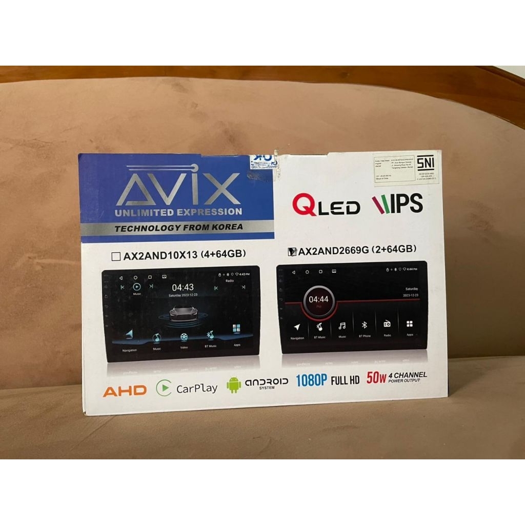 head unit avix ram 2/64 termurah
