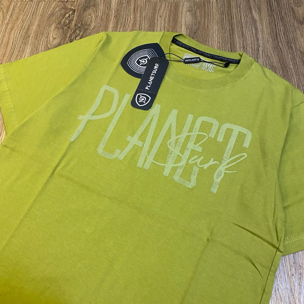 Kaos Planet Surf Pria Lengan Pendek / Baju Surfing Planet Surf