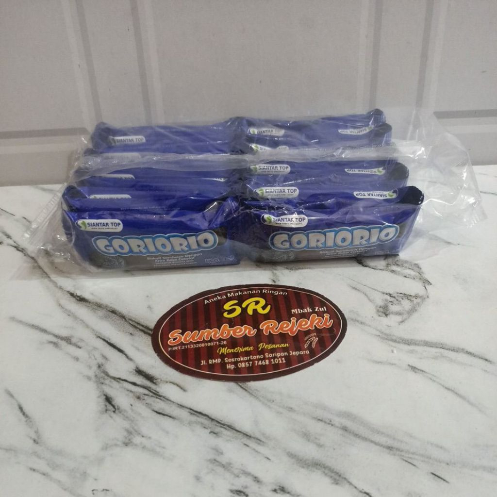 

GORIORIO COKLAT ISI 20 PCS