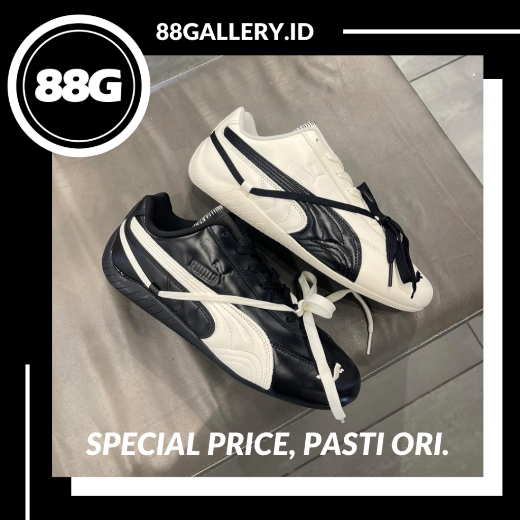 Puma Speedcat Lea x ROSE Black White