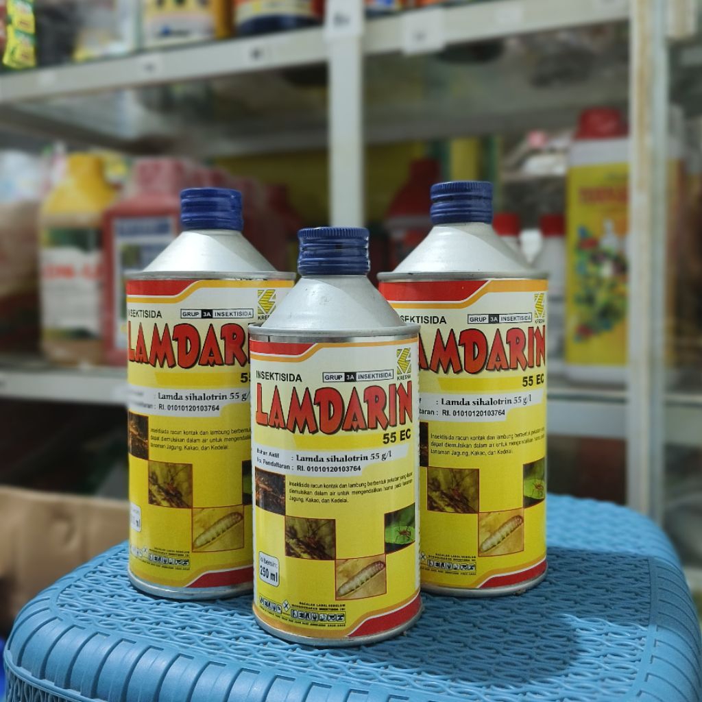 Lamdarin 55 EC – Insektisida 250ml / 500ml – Pestisida Obat Hama Serangga Original