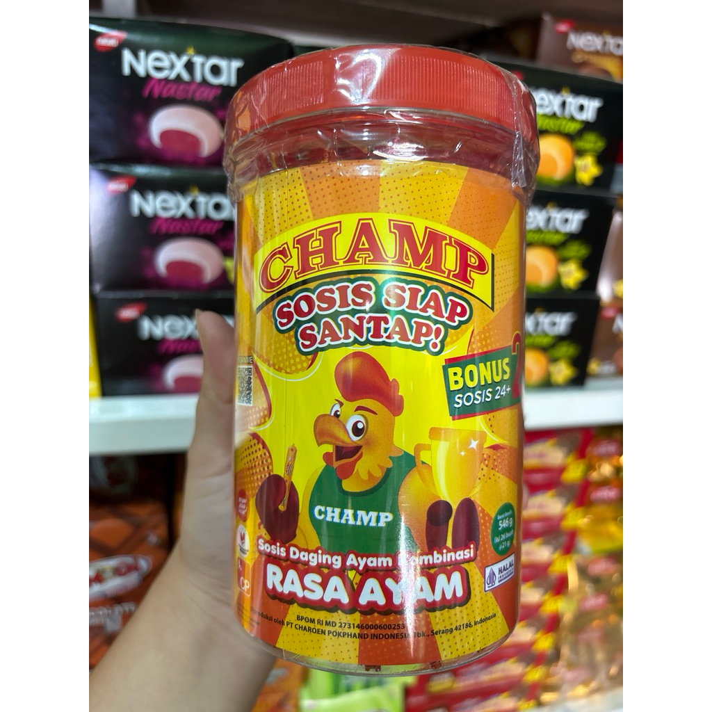 

sosis champ toples isi 24+2pcs (grosir)