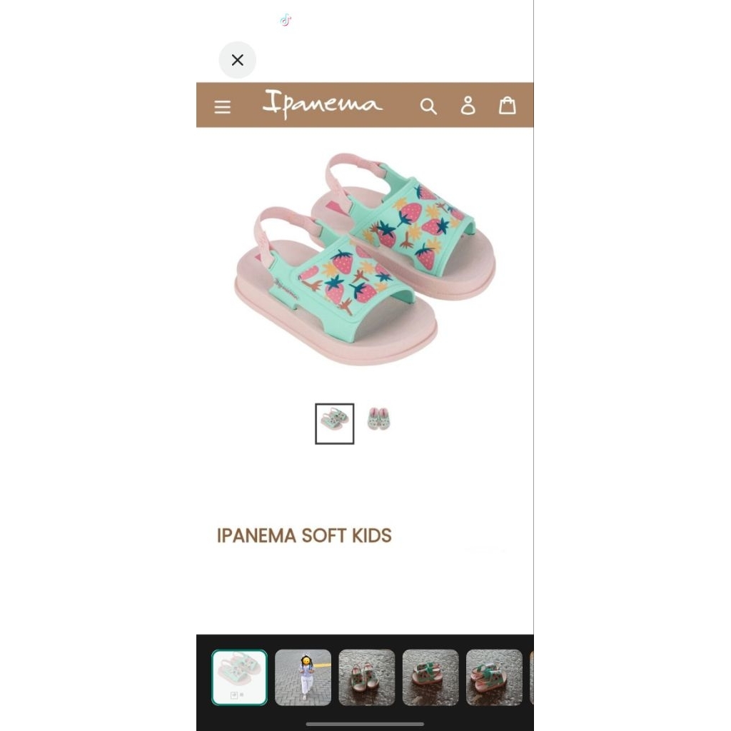 ipanema preloved anak