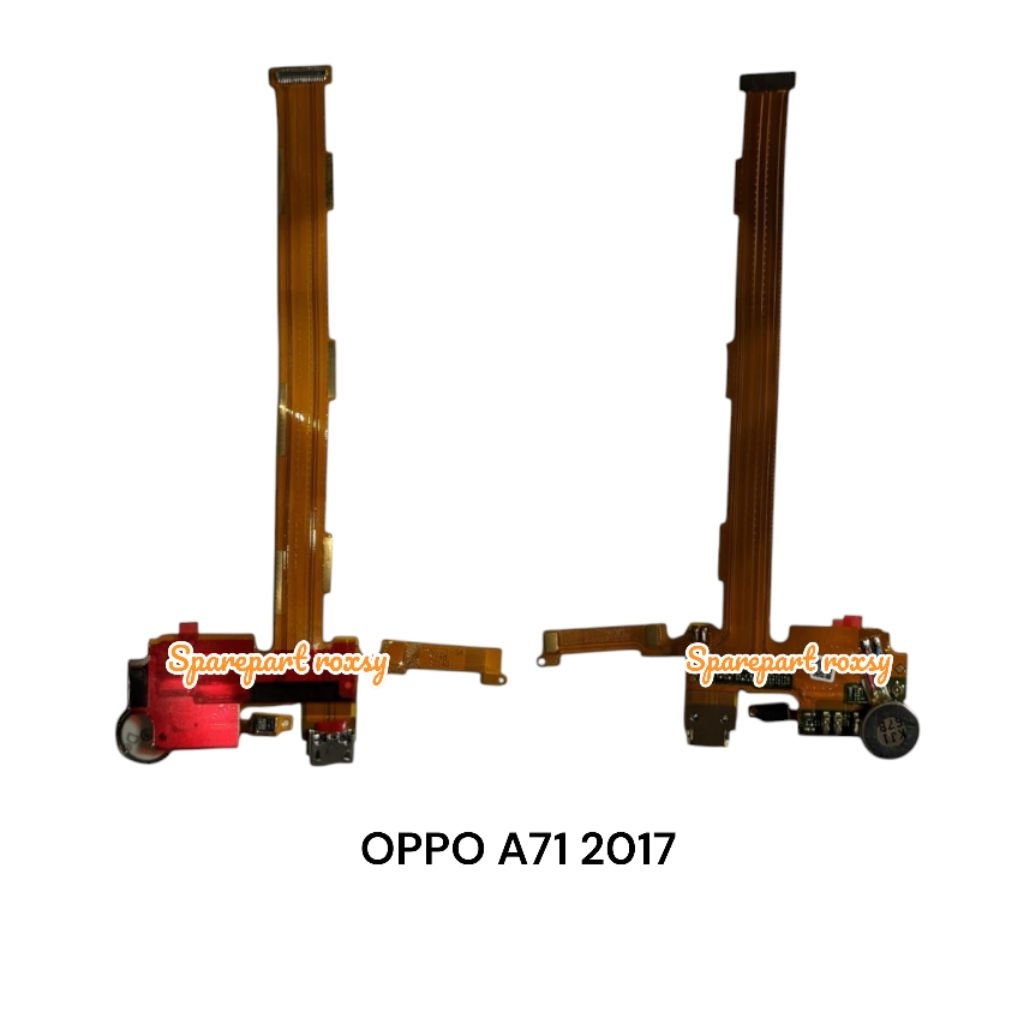 BOARD KONEKTOR PAPAN CAS OPPO A71 2017 PCB CONNECTOR CHARGER PLUG IN MIC ORIGINAL