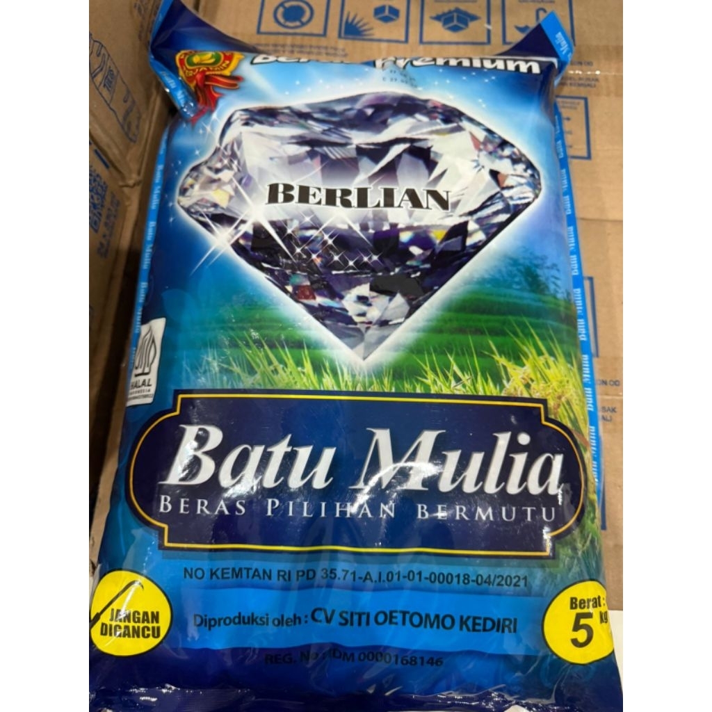 

beras batu mulia 5kg
