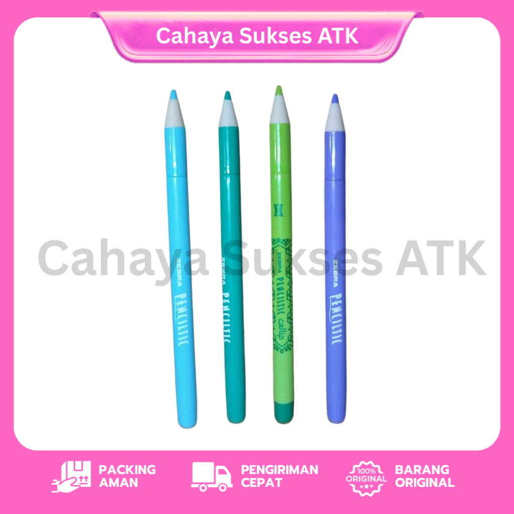 

Zebra Penciltic Warna Warni Fineliner 0.4 mm / Pulpen Gel Tipis