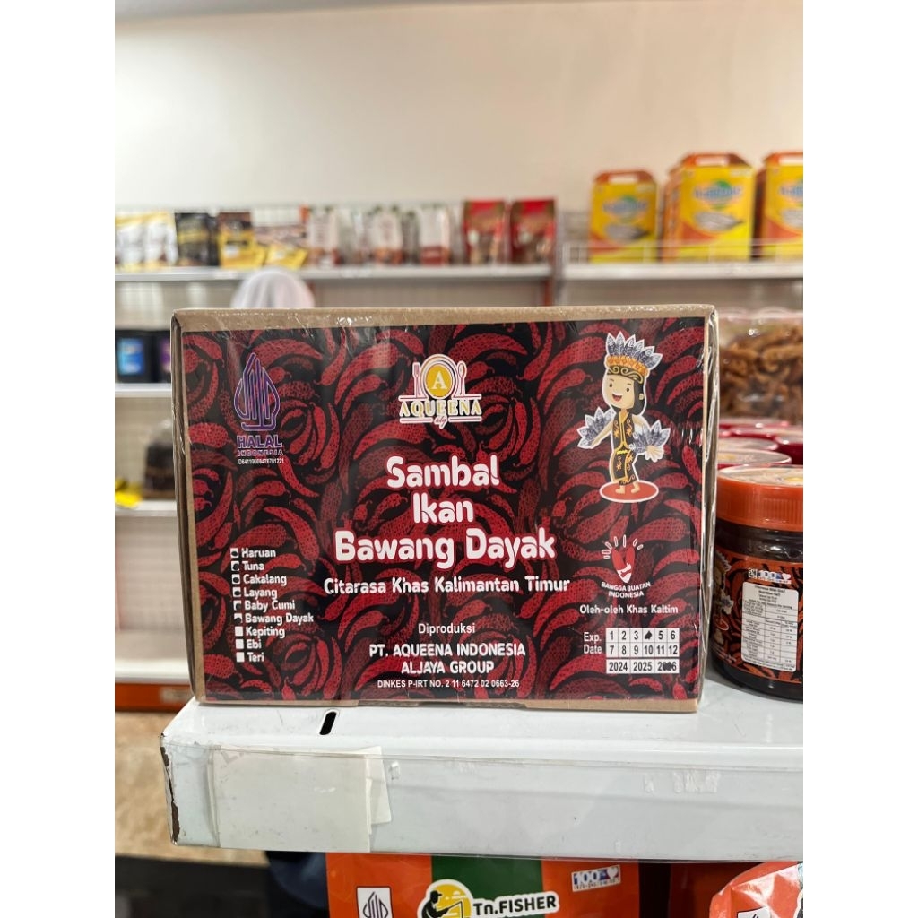 

AQUEENA SAMBAL IKAN BAWANG DAYAK — CITARASA KHAS KALIMANTAN