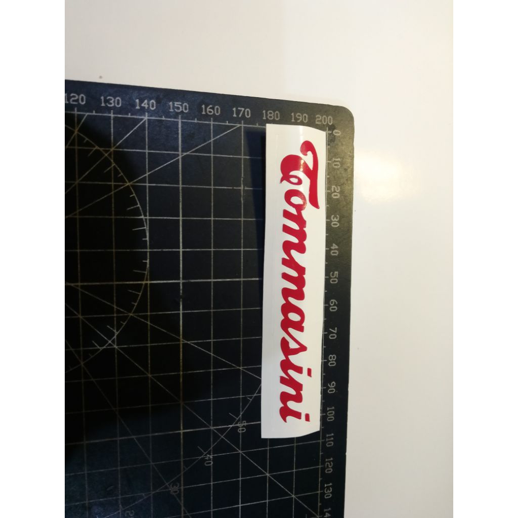 

stiker cutting tommasini