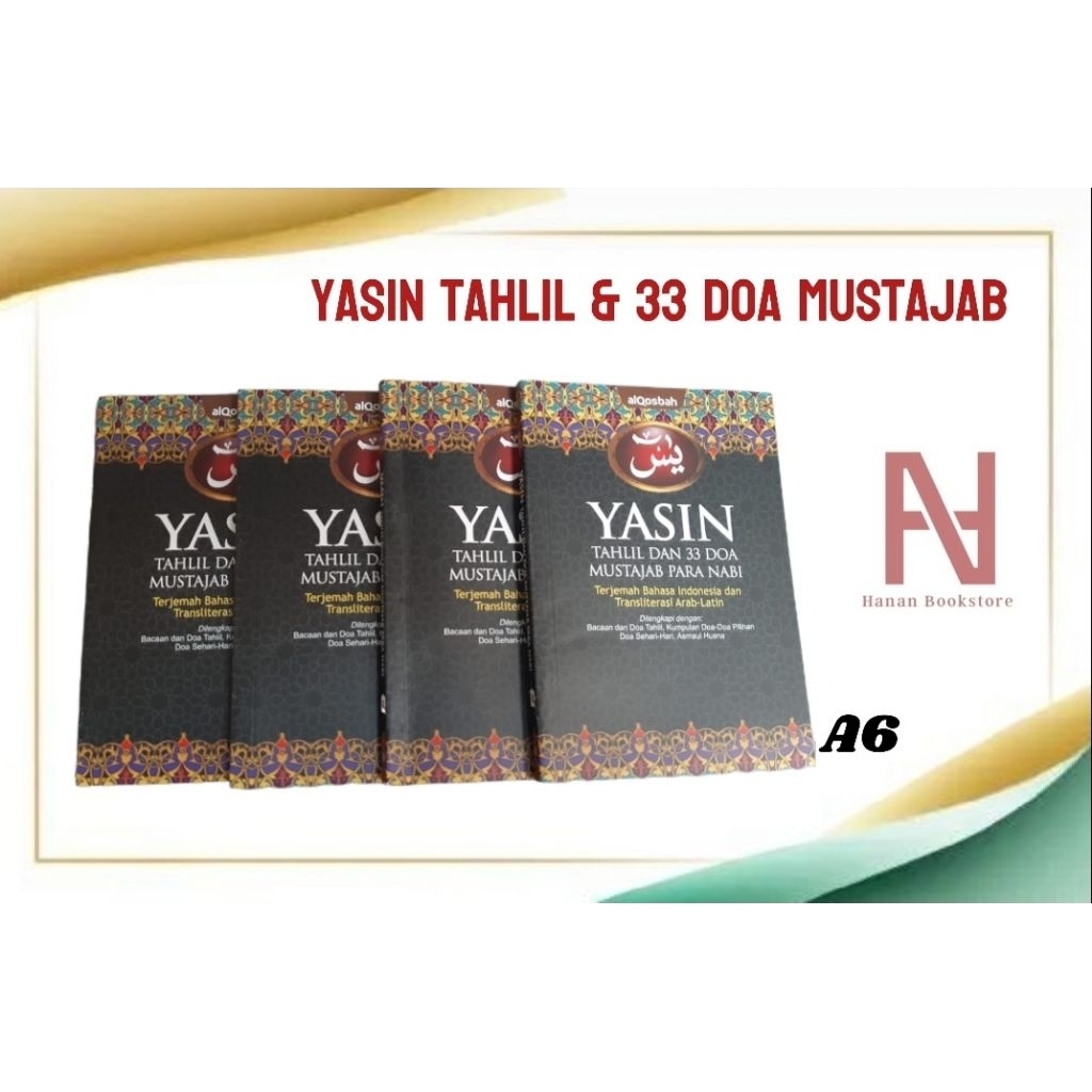 YASIN TAHLIL - BUKU YASIN - YASIN TAHLIL TERJEMAH DAN TRANSLITERASI LATIN UKURAN A6