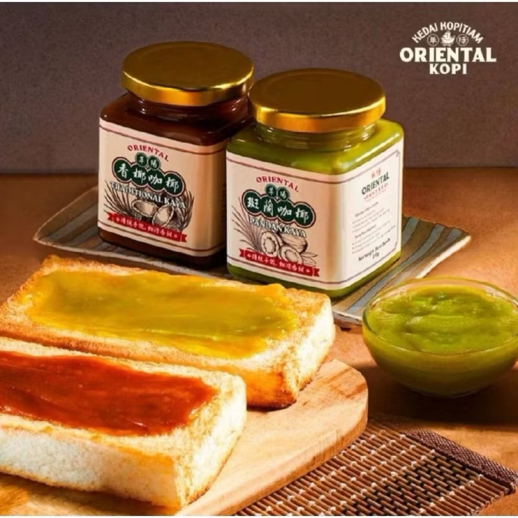 

Oriental Selai malaysia Pandan Kaya dan Coconut kaya