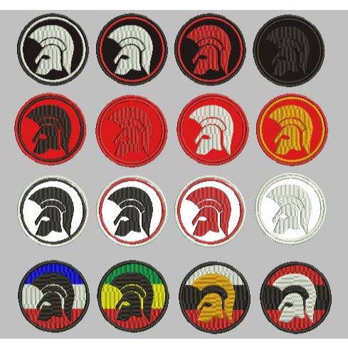 BCP-644 TROJAN RASTA REGGAE PATCH BORDIR LOGO/EMBLEM AKSESORIS