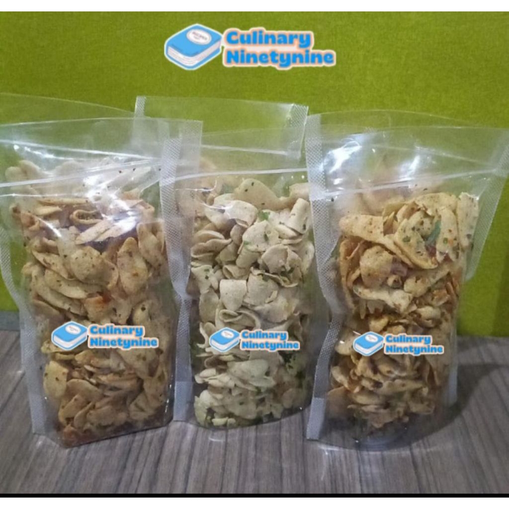 

otak otak crispy / makanan ringan / kripik