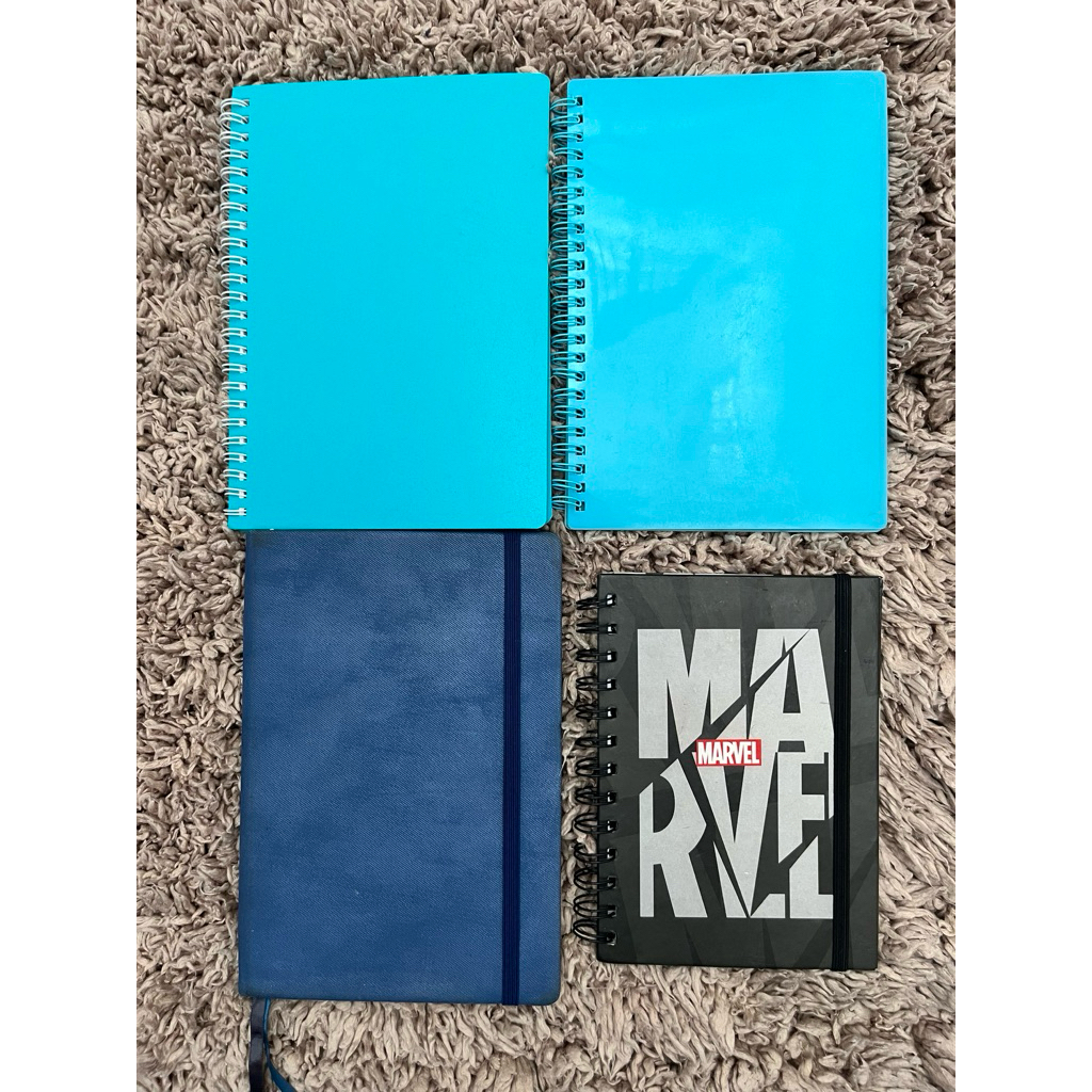 

Buku Catatan Notebook Aesthetic A5 Spiral | Buku Agenda Hardcover Polos dan Berlisensi Marvel